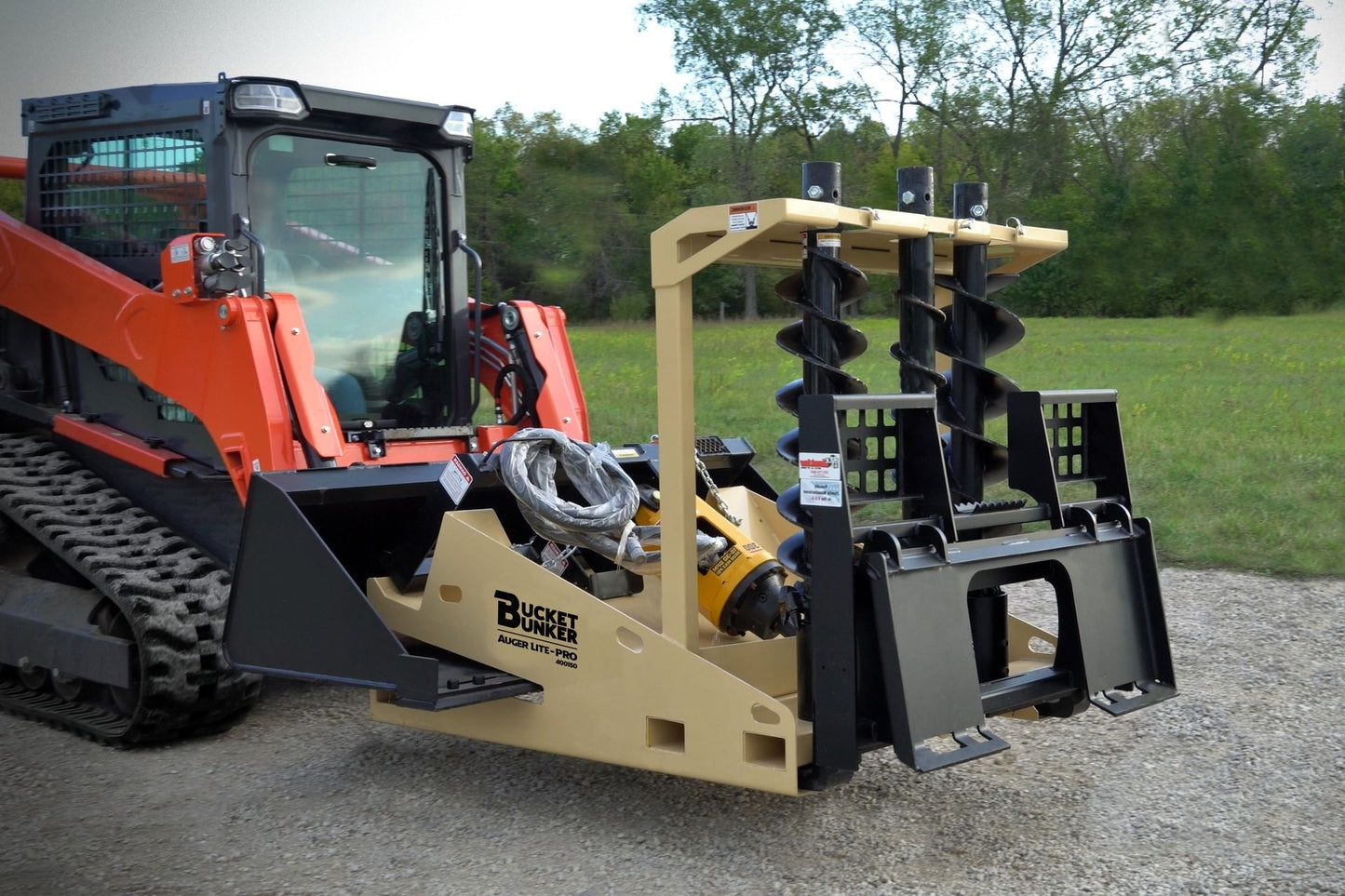 Auger Lite-Pro Bucket Bunker