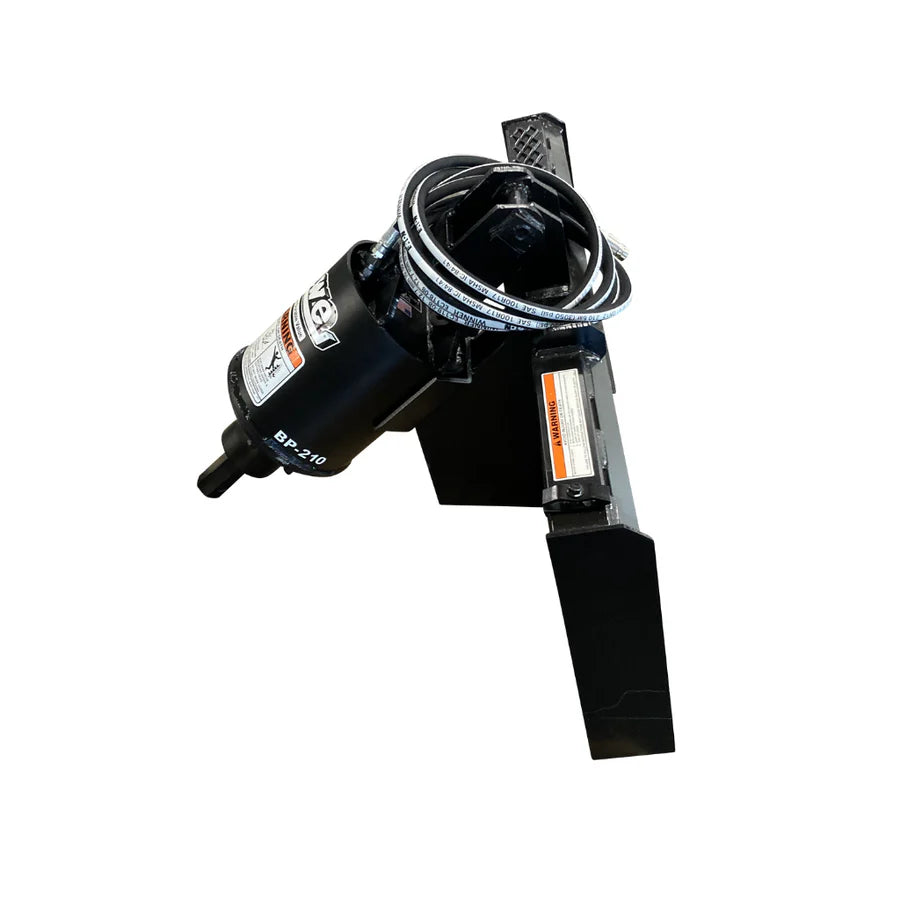 Lowe Skid Steer BP-230 Planetary 2" Hex Drive Auger Unit Assembly with Mounting Plate & Hose Kit