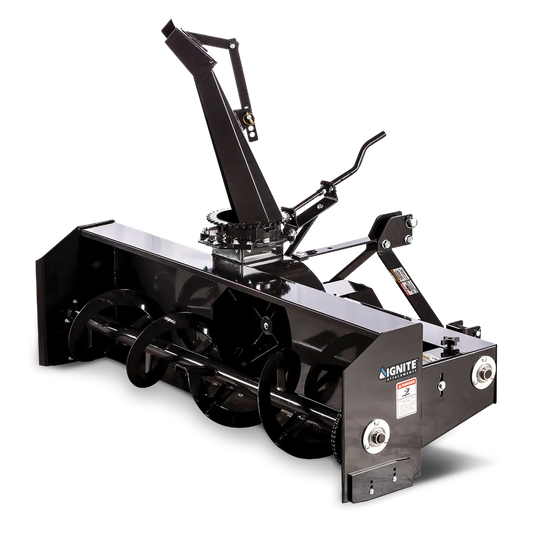 50-Inch 3-Point Snow Blower for Tractors