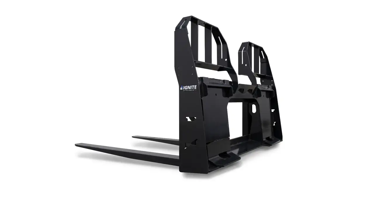 48-Inch Severe Duty Pallet 5.5K Fork and Frame Combo
