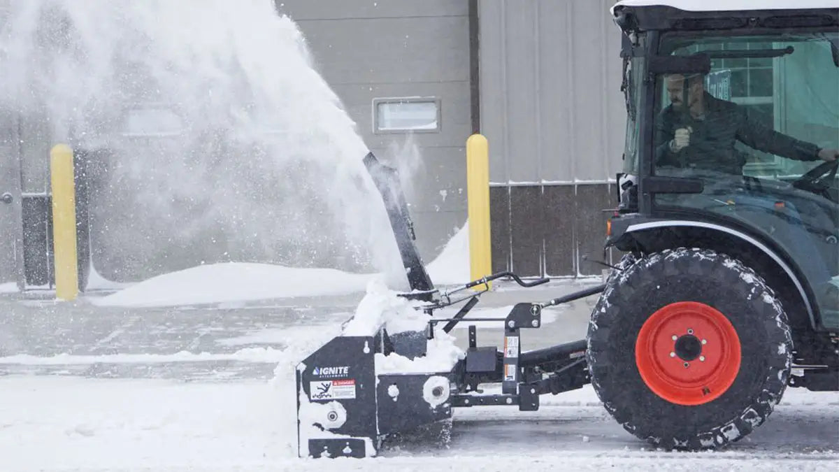 50-Inch 3-Point Snow Blower for Tractors