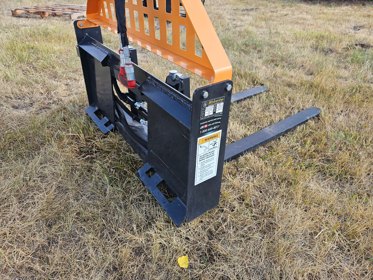 Hydraulic Pallet Fork Attachment