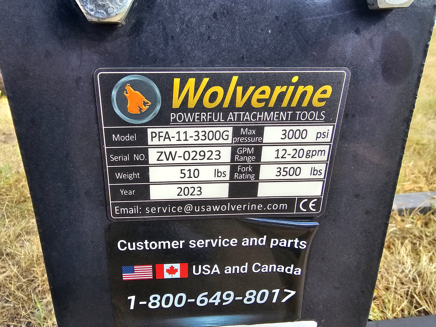 Hydraulic Pallet Fork Attachment