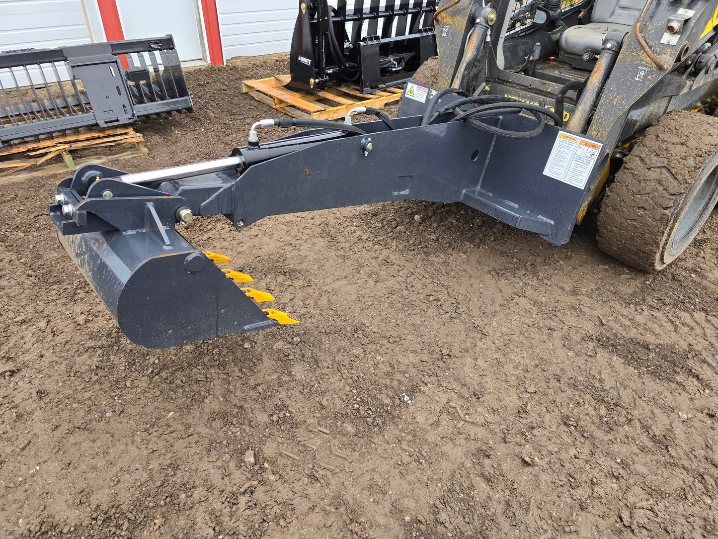 Skid Steer Backhoe Attachment