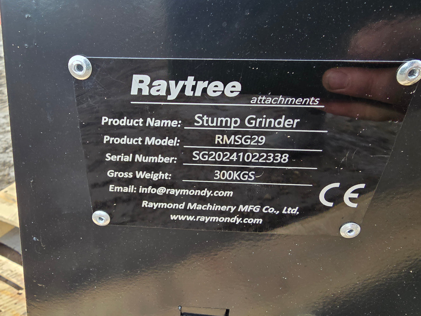 Articulating Stump Grinder