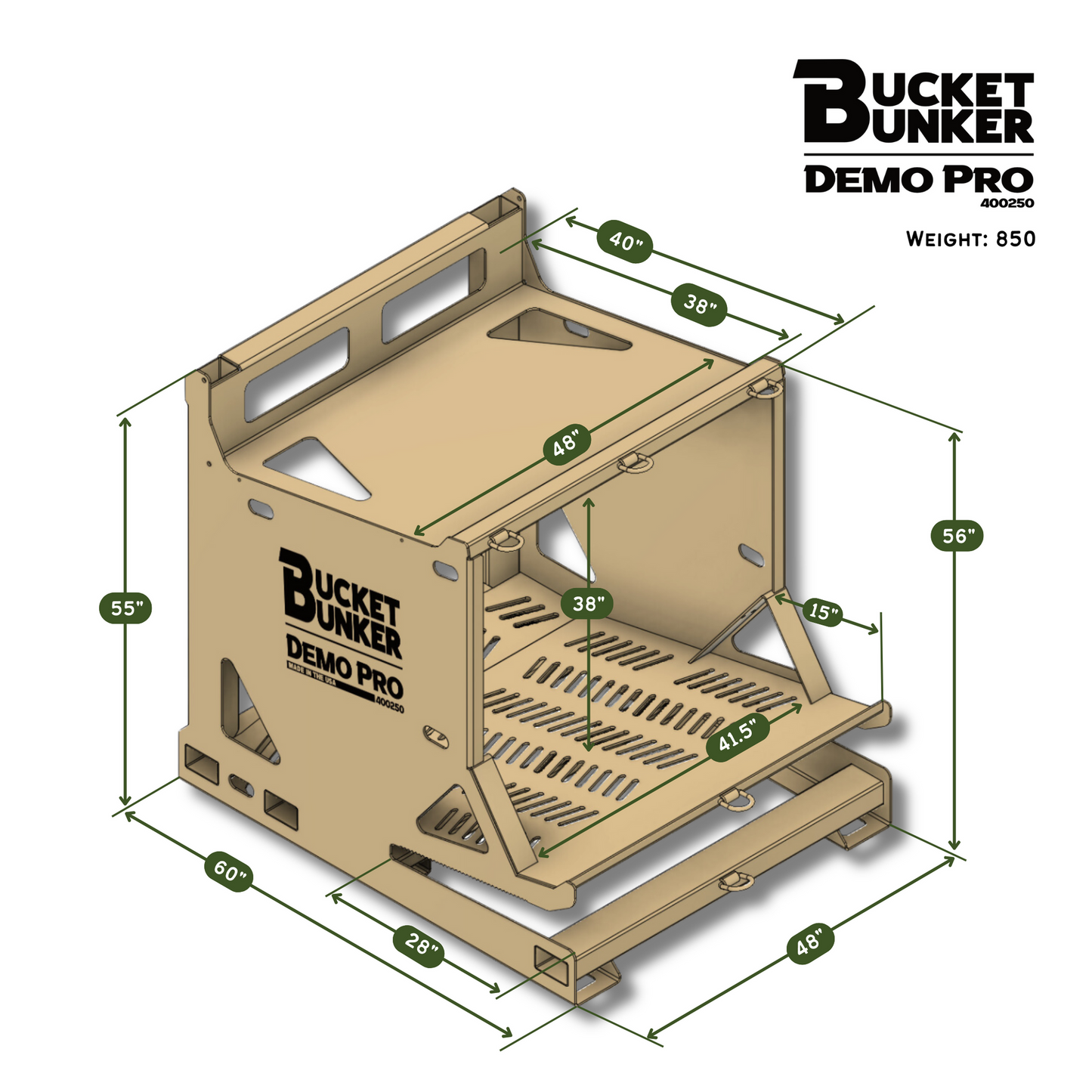 Demo Pro Bucket Bunker