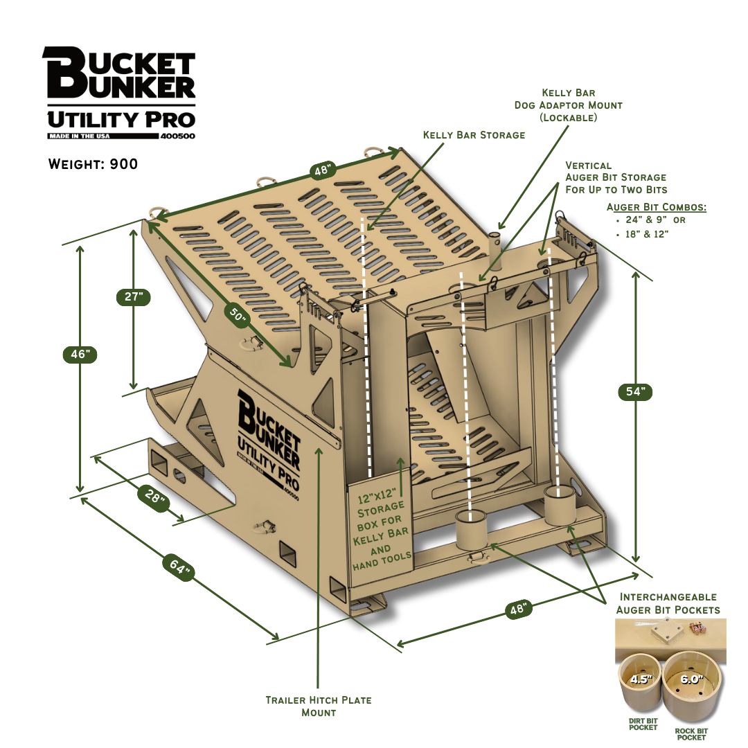 Utility Pro Bucket Bunker