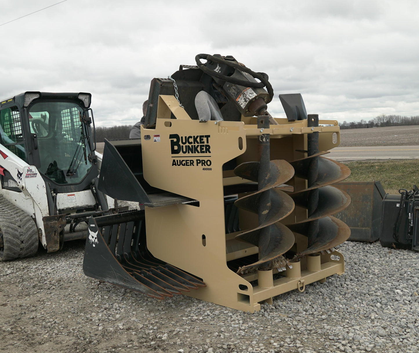 Auger Pro Bucket Bunker