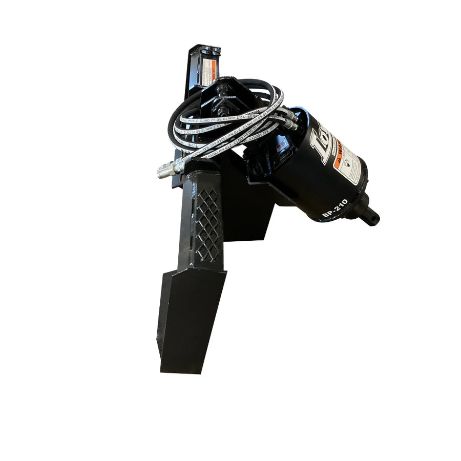 Lowe Skid Steer BP-230 Planetary 2" Hex Drive Auger Unit Assembly with Mounting Plate & Hose Kit
