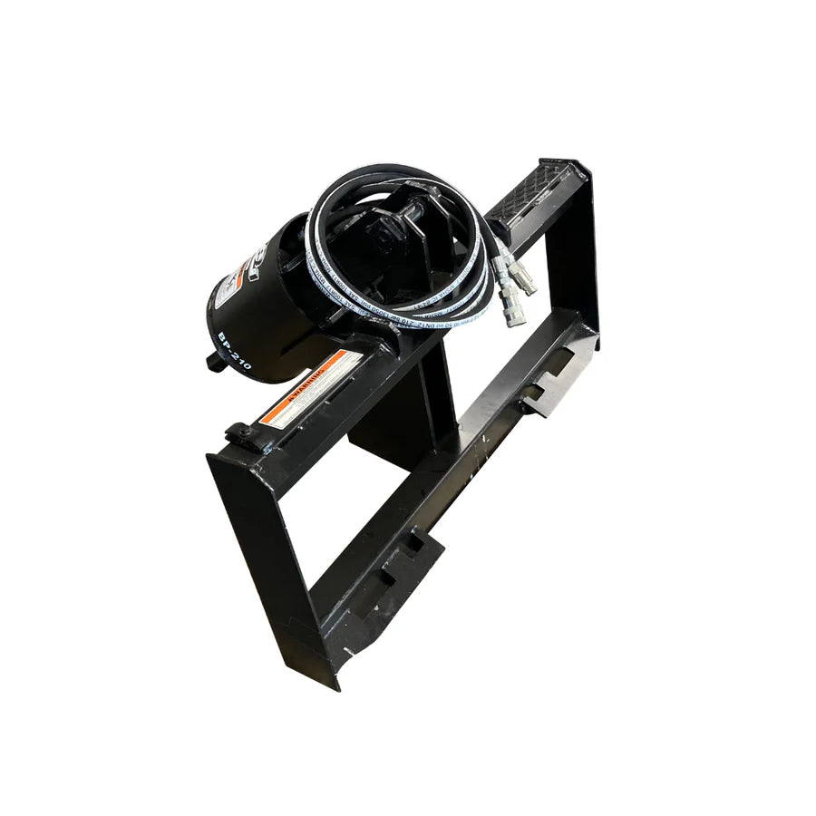 Lowe Skid Steer BP-230 Planetary 2" Hex Drive Auger Unit Assembly with Mounting Plate & Hose Kit