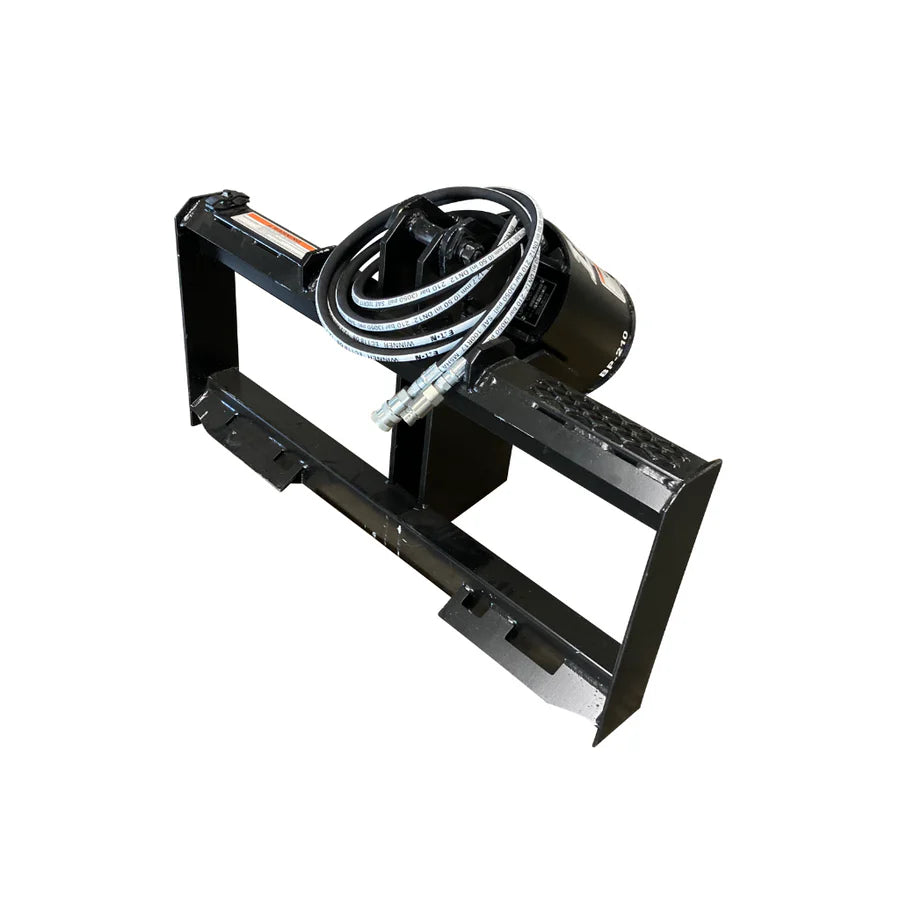Lowe Skid Steer BP-230 Planetary 2" Hex Drive Auger Unit Assembly with Mounting Plate & Hose Kit